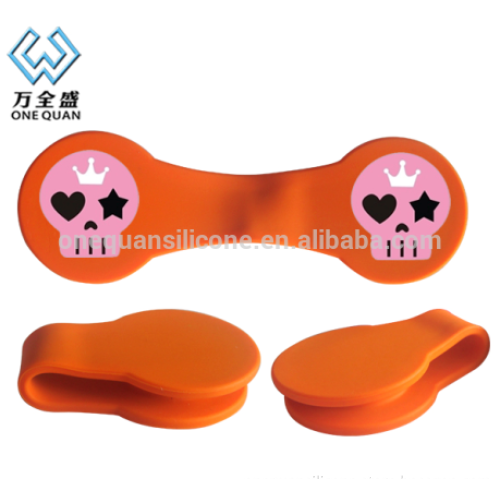 magnetica silicone cable winder silicone magnet clips